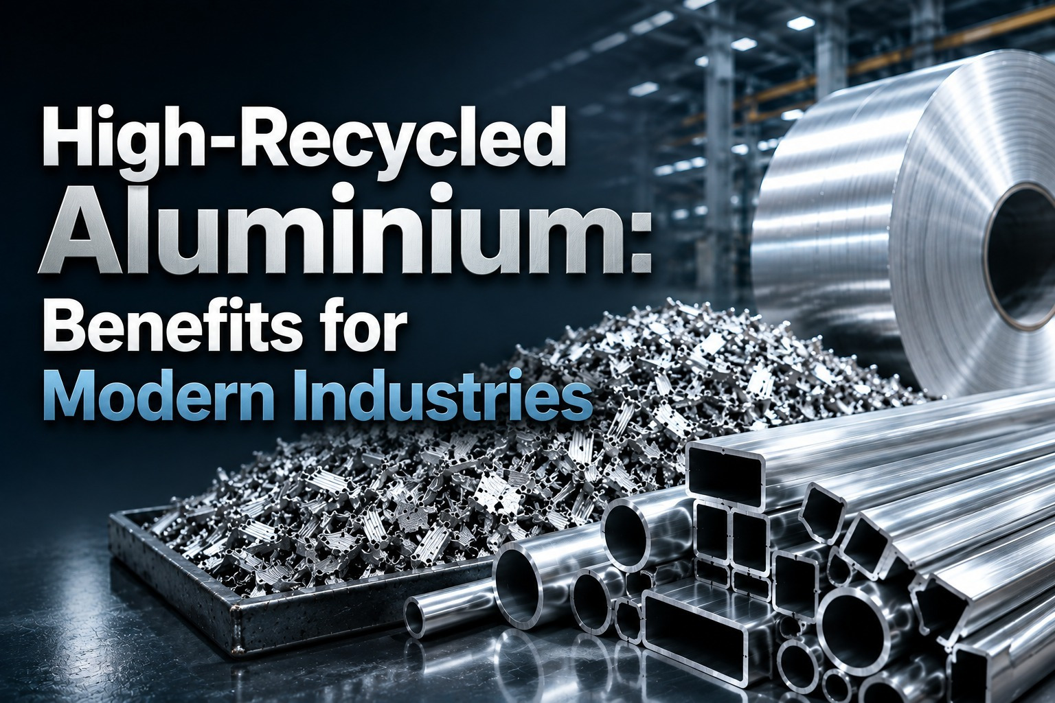 High-Recycled Aluminium: Benefits for Modern Industries